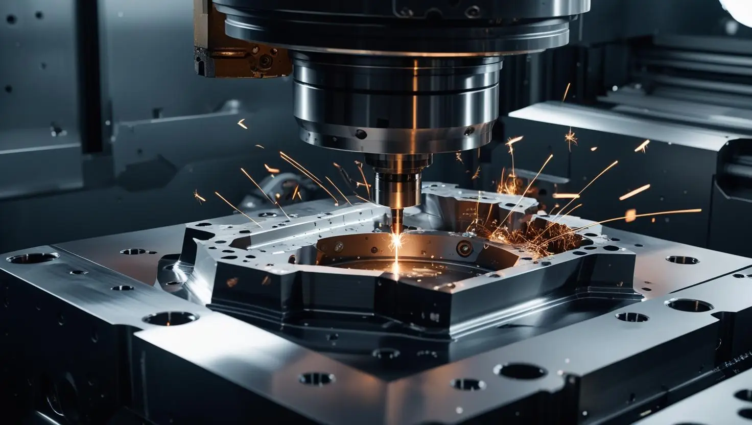 Precision Machined Components or Parts with CNC and VMC machines